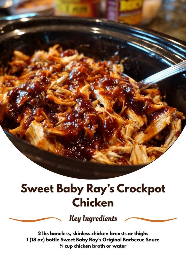 BBQ-Hähnchen aus dem Slow Cooker