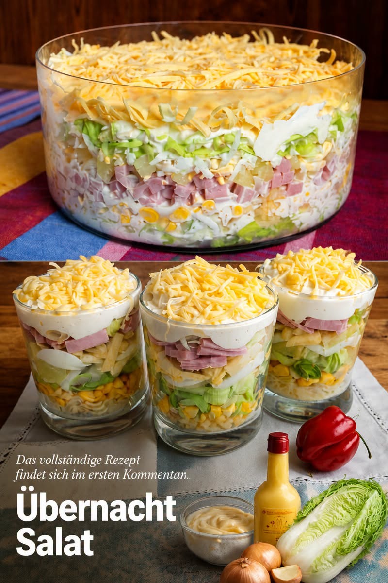 Übernacht Salat